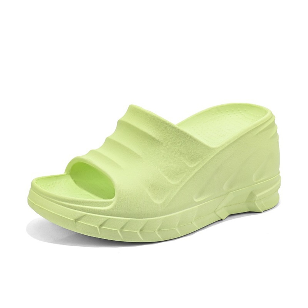 Spring Summer 2023 Wedge Heel Rubber Sandal various colors and sizes